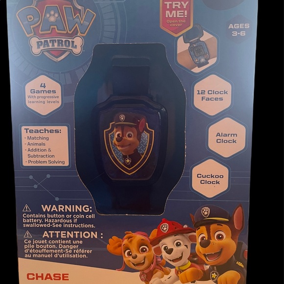 V Tech Paw Patrol Chase Learning Watch ** NEW** - Picture 1 of 4